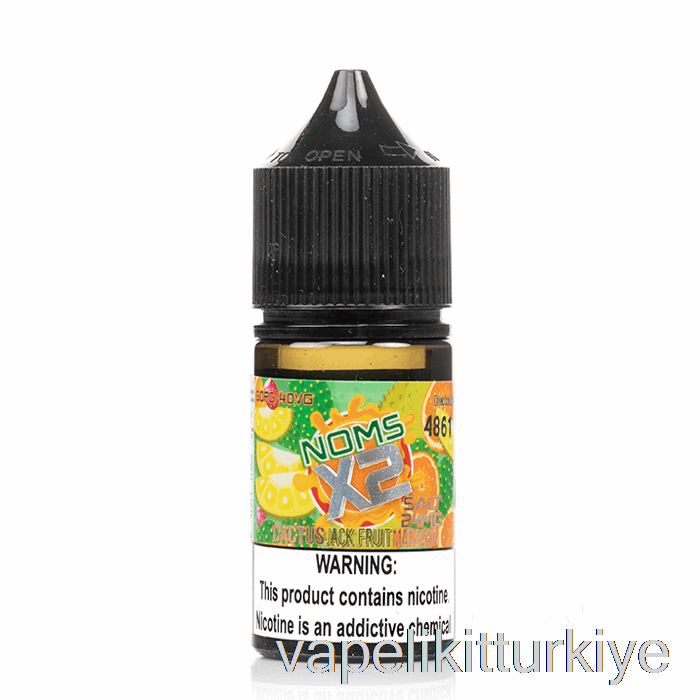 Vape Türkiye Kaktüs Jackfruit Mandalina Tuzu - Nomenon E-sıvılar - 30ml 24mg